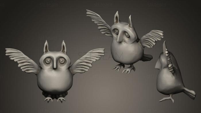 3D model Owl 3 (STL)